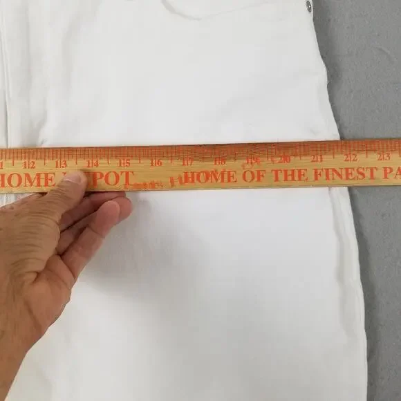 Gloria Vanderbilt Amanda Jeans Womens 16 Short Tapered Leg High Rise Stretch Den - Picture 7 of 16